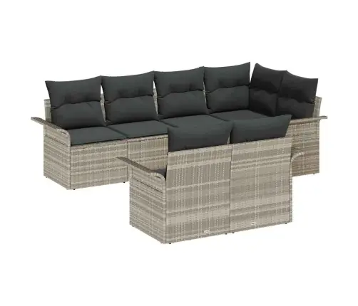 Aia Diivanikomplekt Padjaga 7 Pcs Helehall Polürooster