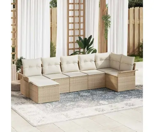 Dārza Dīvānu Komplekts 4 Gabali Bēšs Un Balts Vidaxl Dārza Dīvānu Komplekts 4 Gabali Bēšs Un Balts Vidaxl