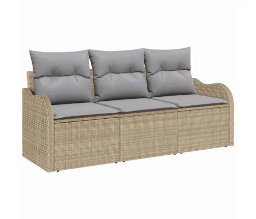 Aia Diivanikomplekt Padjaga 3 Pcs Beež Polürooster