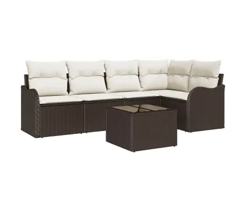 5 Daļu Dārza Dīvānu Komplekts Ar Spilveniem Pelēka Poli Rotangpalma Vidaxl