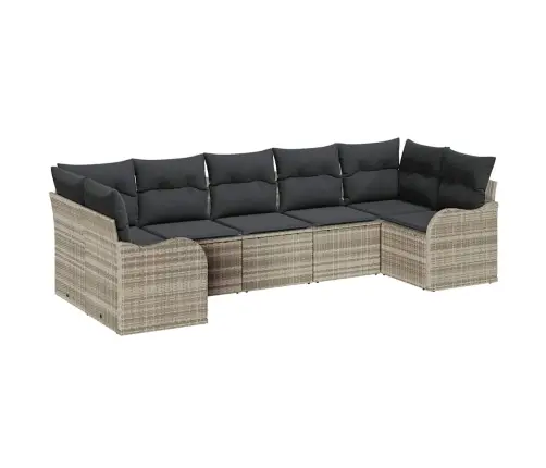 Aia Diivanikomplekt Padjaga 7 Pcs Helehall Polürooster