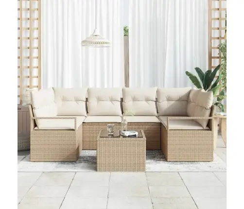 Aia Diivanikomplekt Padjaga Ladustamisega 7 Pcs Beez Ja Koor