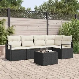 Aia Diivanikomplekt Padjaga Ladustamisega 6 Pcs Pruun Ja Kreem