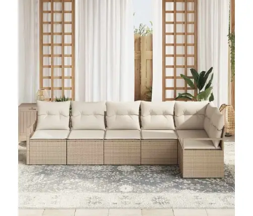 Aia Diivanikomplekt Padjaga Ladustamisega 6 Pcs Beez Ja Koor