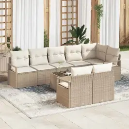 Aia Diivanikomplekt Padjaga Ladustamisega 9 Pcs Beez Ja Koor