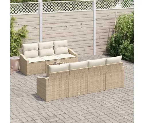 Diivanikomplekt Padjaga 8 Pcs Beez Ja Koor Polürotang