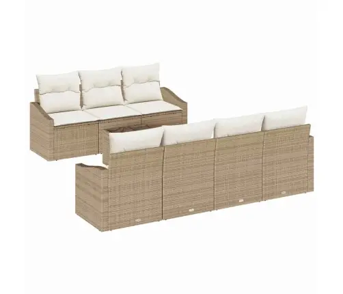 Diivanikomplekt Padjaga 8 Pcs Beez Ja Koor Polürotang