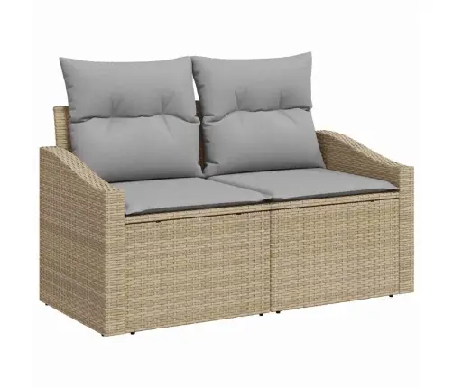 Aia Söögilaudade Komplekt Padjaga 6 Pcs Beež Ja Heledhall