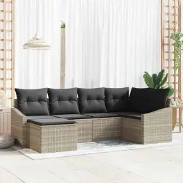 Aia Söögilaudade Komplekt Padjaga Ladustamisega 6 Pcs Helehall