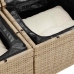 Aia Söögilaudade Komplekt Padjaga 7 Pcs Beez Ja Koor