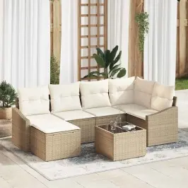 Aia Söögilaudade Komplekt Padjaga 7 Pcs Beez Ja Koor