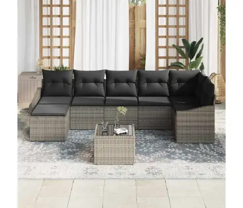 Aia Söögilaudade Komplekt Padjaga Ladustamisega 8 Pcs Helehall