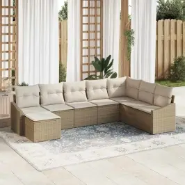 Aia Söögilaudade Komplekt Padjaga 8 Pcs Beez Ja Koor