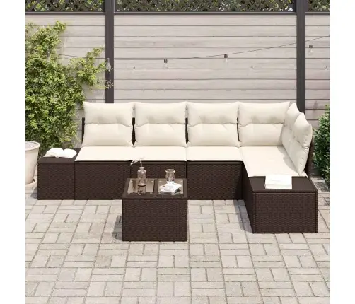 5 Gabalu Dārza Dīvānu Komplekts Ar Spilveniem Pelēks Poli Rotangpalmas Vidaxl