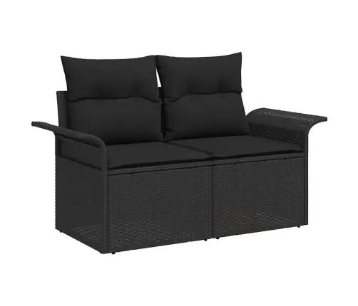 Aia Diivanikomplekt Padjaga Ladustamisega Padjaga 8 Pcs Must