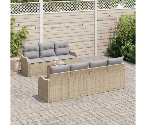 Aia Diivanikomplekt 8 Pcs Beež Ja Helehall