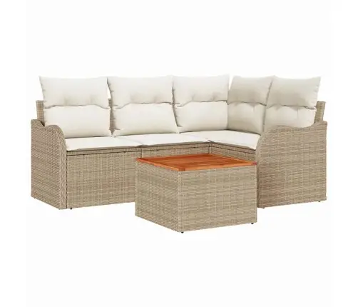 Aia Diivanikomplekt 5 Pcs Beež Ja Valge