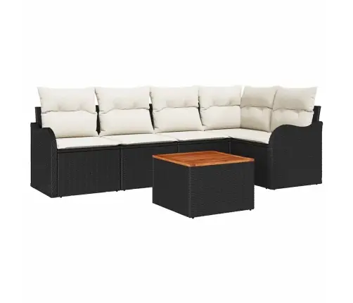 Aia Diivanikomplekt 6 Pcs Must Ja Valge