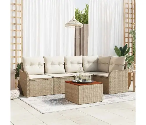 Aia Diivanikomplekt 6 Pcs Beež Ja Valge