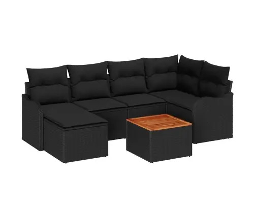 Aia Diivanikomplekt 7 Pcs Must