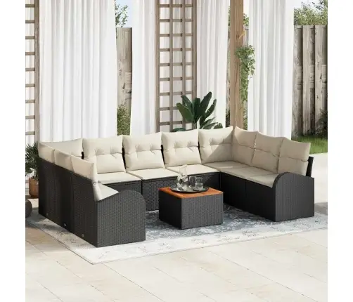 Aia Diivanikomplekt 10 Pcs Must Ja Valge