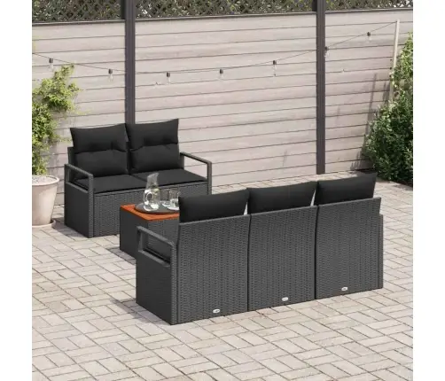 Aia Diivanikomplekt 6 Pcs Must