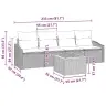 Dārza Dīvānu Komplekts 5 Pcs Melna 55 X 55 X 37 Cm Ratan, Koks Vidaxl Dārza Dīvānu Komplekts 5 Pcs Melna 55 X 55 X 37 Cm Ratan, Koks Vidaxl
