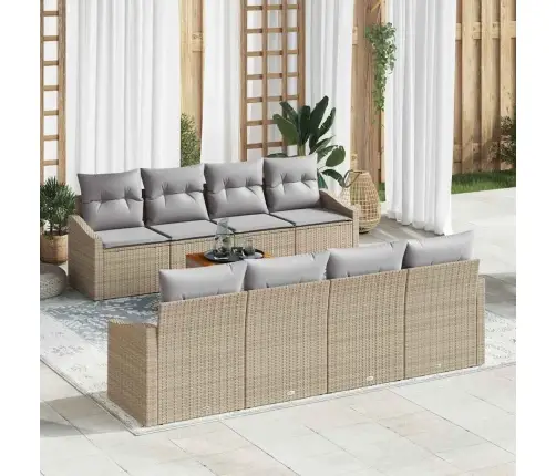 Aia Diivanikomplekt 7 Pcs Beež Ja Helehall