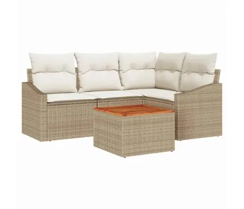 Aia Diivanikomplekt 5 Pcs Beež Ja Valge