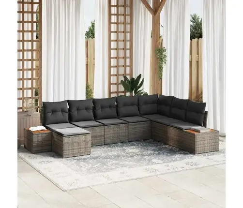 Aia Diivanikomplekt Padjaga 9 Pcs Hall Polürottang