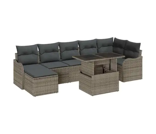 Aia Diivanikomplekt Padjaga 8 Pcs Hall Polü Rattan