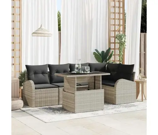 Aia Diivanikomplekt 6 Pcs Helehall 100 X 55 X 73 Cm Polürooster Aia Diivanikomplekt 6 Pcs Helehall 100 X 55 X 73 Cm Polürooster