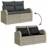 Aia Diivanikomplekt 6 Pcs Helehall 100 X 55 X 73 Cm Polürooster Aia Diivanikomplekt 6 Pcs Helehall 100 X 55 X 73 Cm Polürooster
