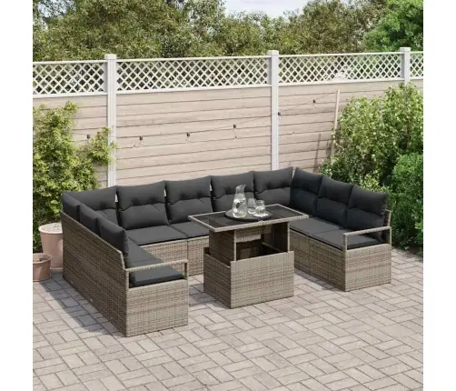 Aia Diivanikomplekt Ladustamisega 10 Pcs Hall Polürooster