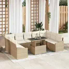 Aia Diivanikomplekt 10 Pcs Beez Ja Koor 100 X 55 X 73 Cm