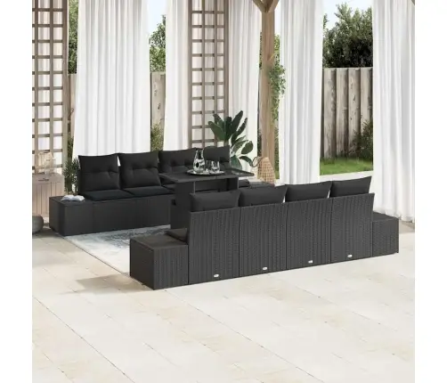 Aia Diivanikomplekt Padjaga 7 Pcs Must