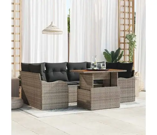 Aia Diivanikomplekt Ladustamisega 7 Pcs Hall Polürooster