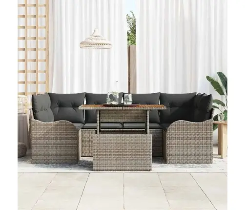 Aia Diivanikomplekt Ladustamisega 7 Pcs Hall Polürooster