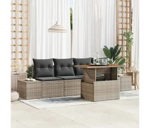 Aia Diivanikomplekt Ladustamisega 5 Pcs Hall Polürooster