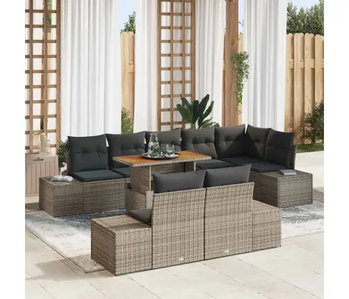 Aia Diivanikomplekt Ladustamisega 9 Pcs Hall Polürooster