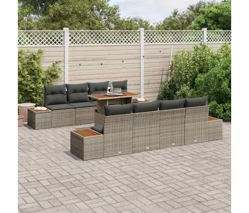 Aia Diivanikomplekt Ladustamisega 9 Pcs Hall Polürooster