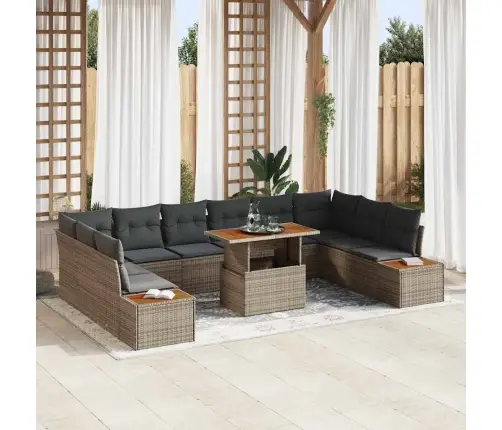 Aia Diivanikomplekt Ladustamisega 11 Pcs Hall Polürooster