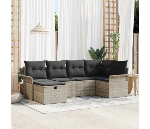 Aia Diivanikomplekt 6 Pcs Helehall 242.5 X 132.5 X 85 Cm