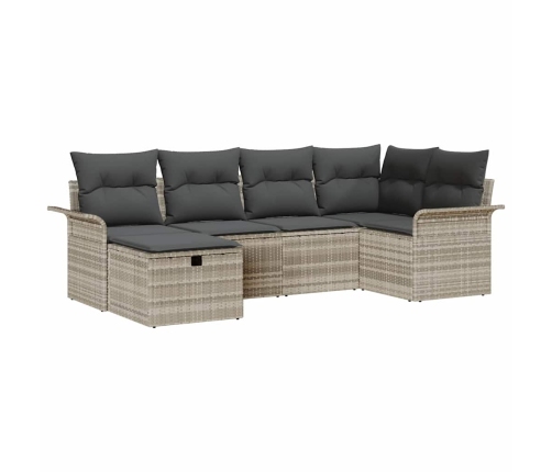 Aia Diivanikomplekt 6 Pcs Helehall 242.5 X 132.5 X 85 Cm