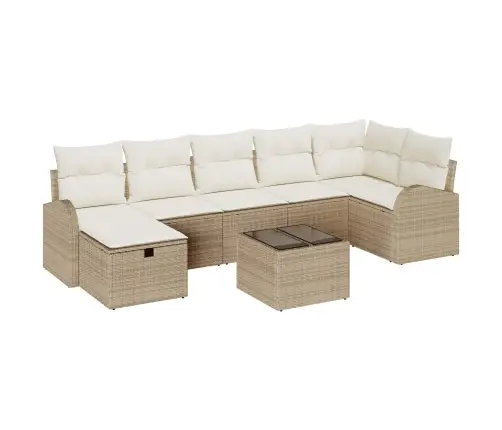 Diivanikomplekt Padjaga Ladustamisega Beez Ja Koor Polürotang