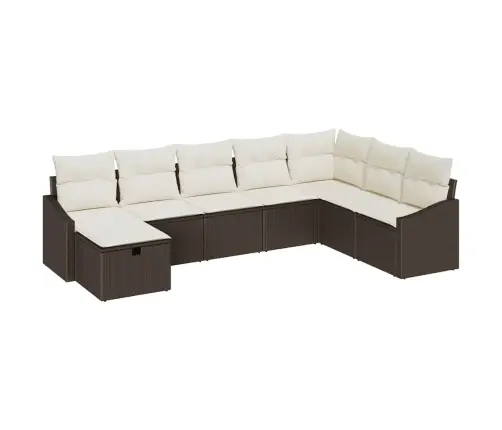 Aia Diivanikomplekt Padjaga Ladustamisega 8 Pcs Polürotang