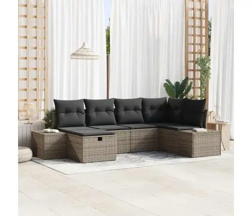 Aia Diivanikomplekt Padjaga 6 Pcs Hall Polürotang