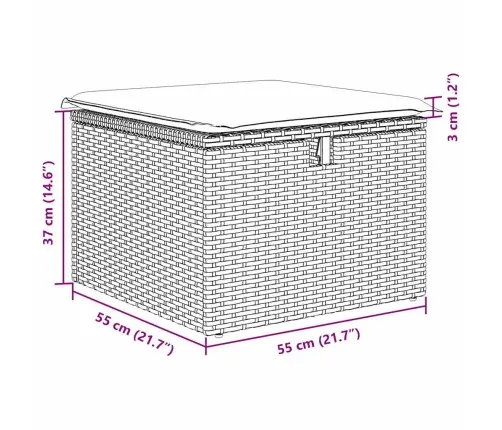 Aia Diivanikomplekt Padjaga 7 Pcs Hall Polürooster