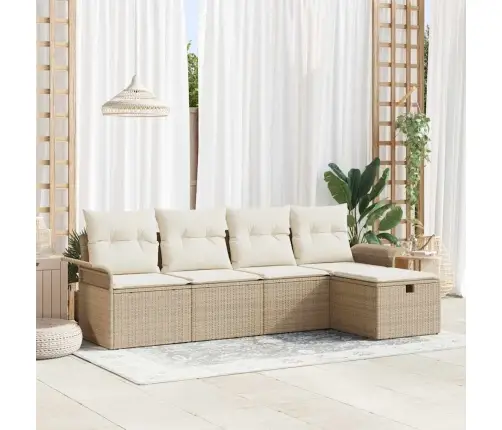 Aia Diivanikomplekt Padjaga 5 Pcs Beež Polürooster