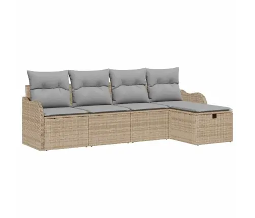 Aia Diivanikomplekt Padjaga 5 Pcs Beež Polürooster